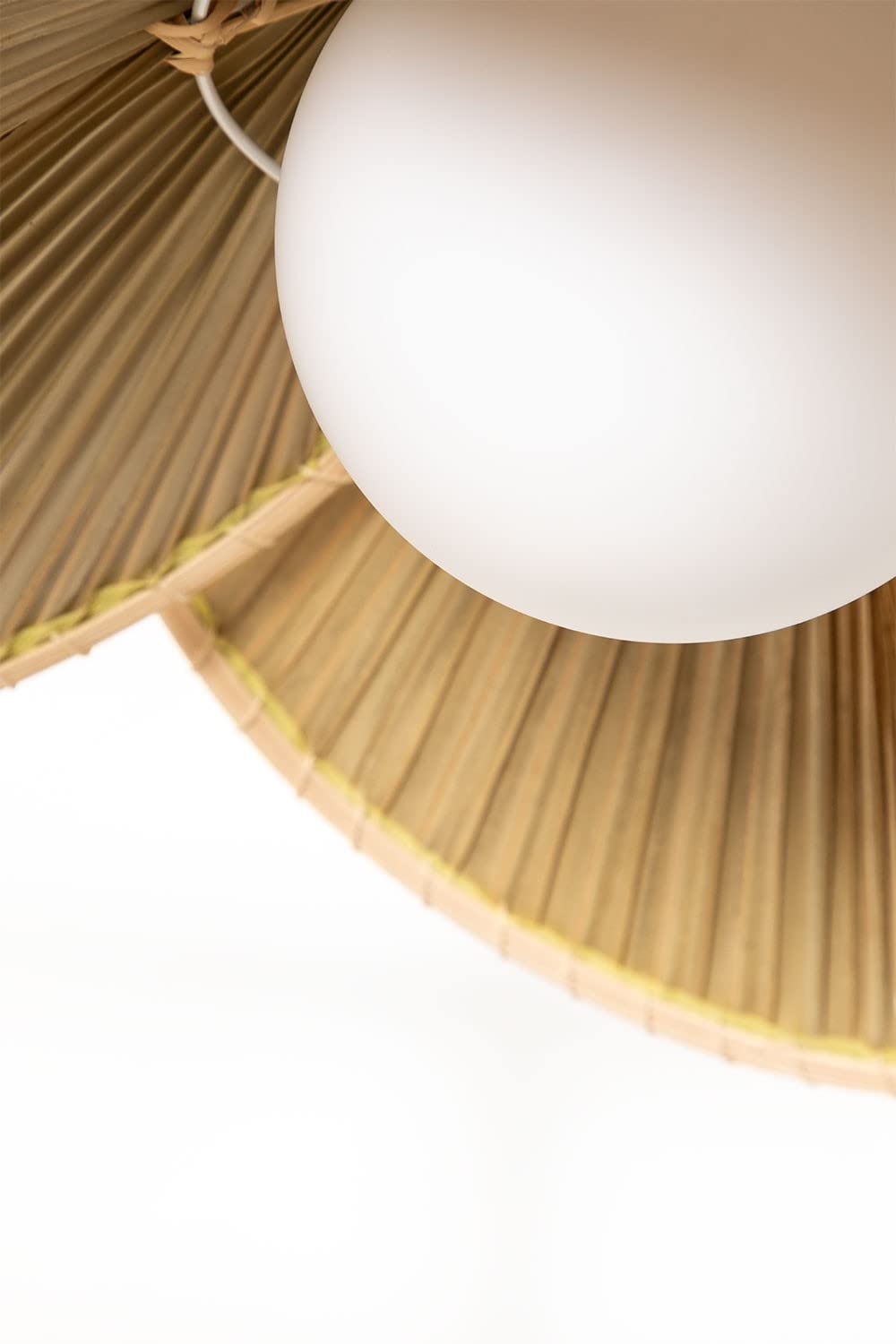 Sklum Kilda lampada soffitto cocco Ø53 natural