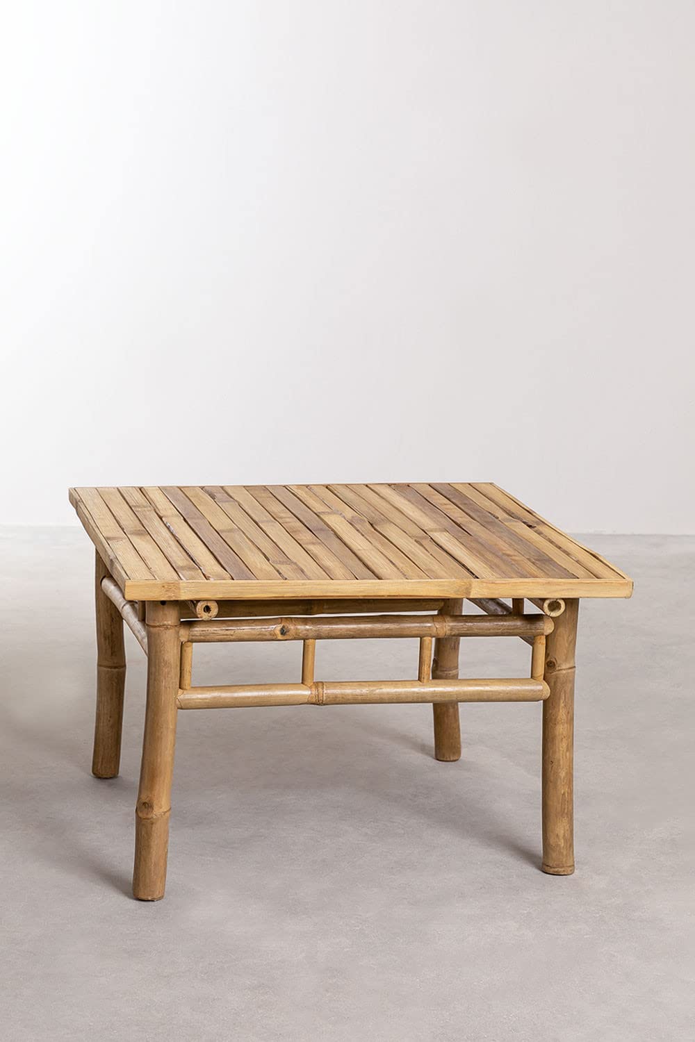 Sklum Jamaik tavolino da giardino bambù 70x70 cm basso