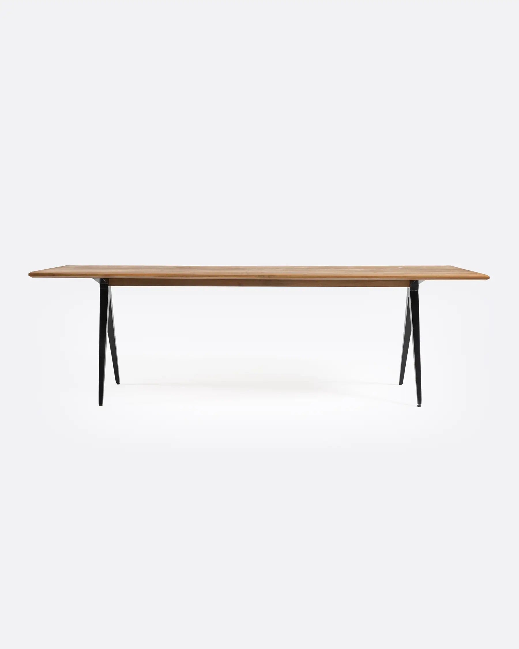 Bambua Liku 200x90x75 tavolo da pranzo teak