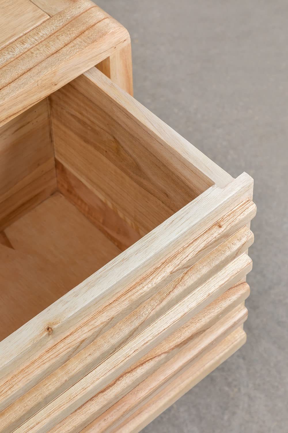 Sklum Deleyna comodino legno mindi 44,5 cm