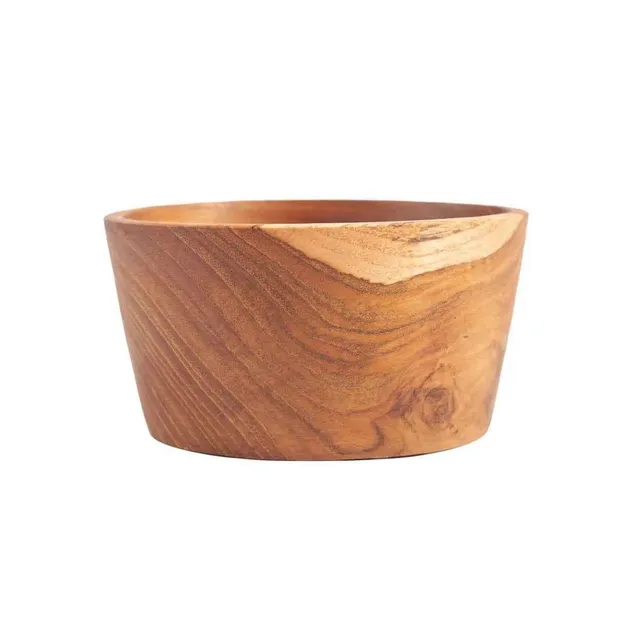 Bambua Popcorn Snack Bowl ciotola snack teak