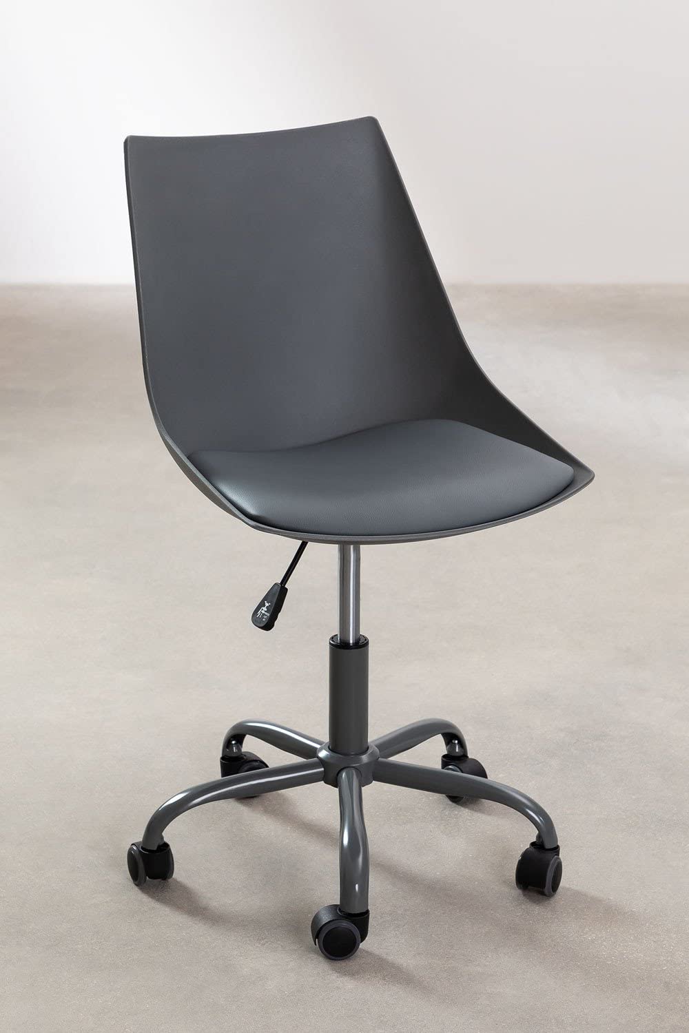 Sklum Adoni sedia da ufficio grigio antracite con ruote