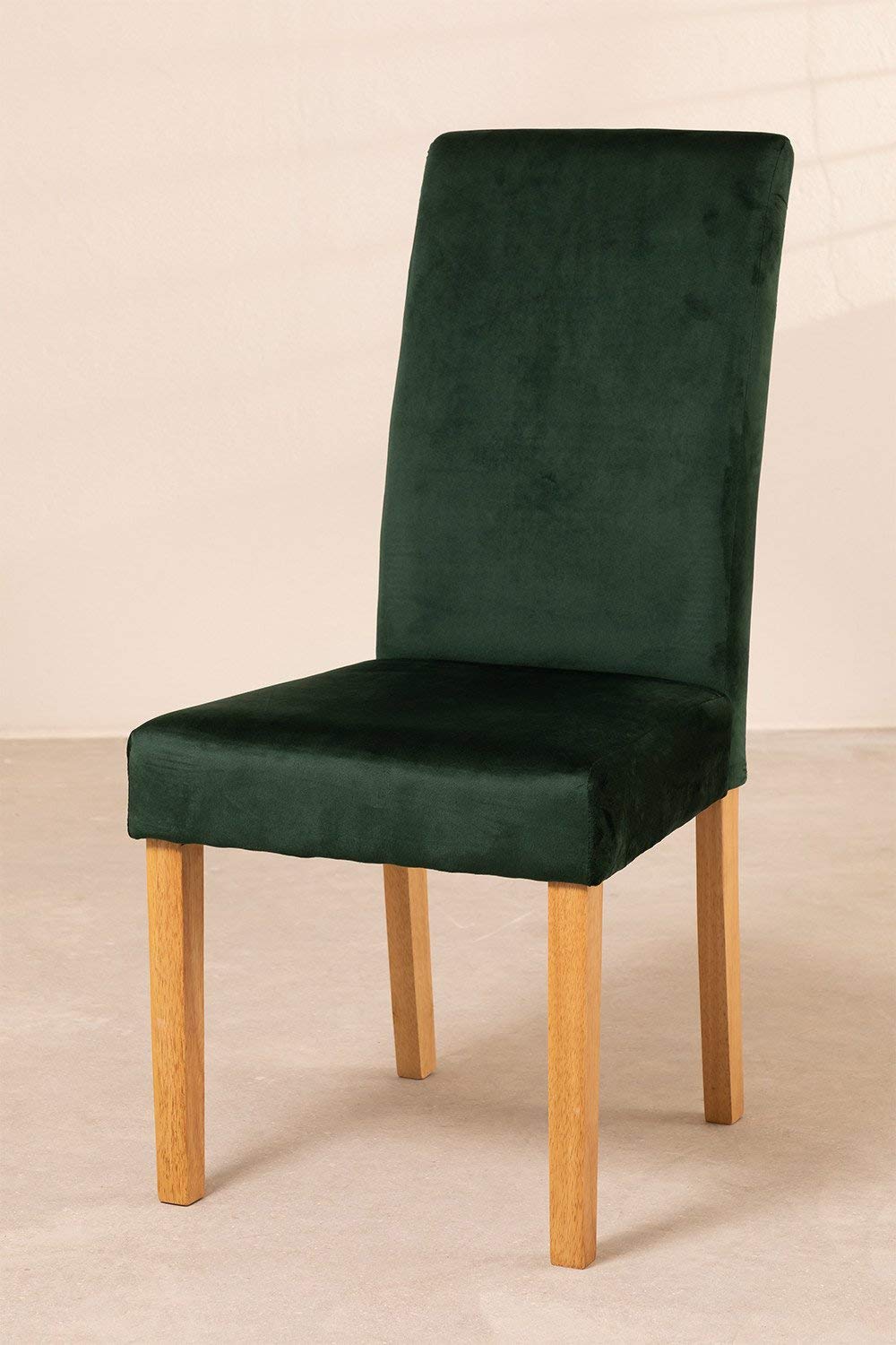 Sklum Cindy Sedie Sala da Pranzo Velluto Pack 2 Greenery