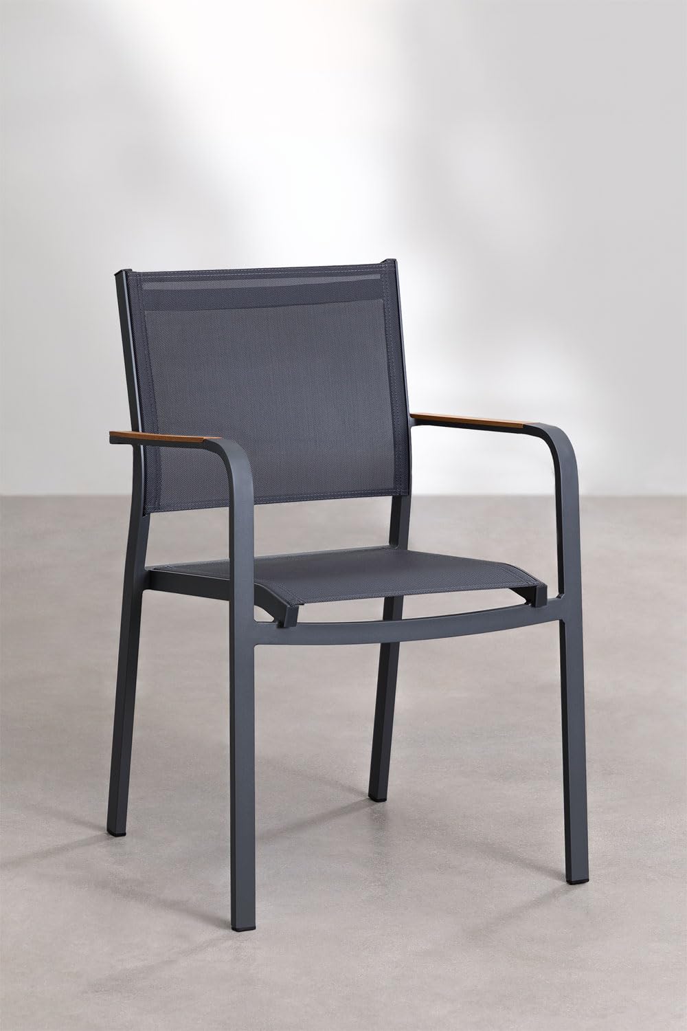 Sklum Archer set 6 sedie da giardino alluminio antracite