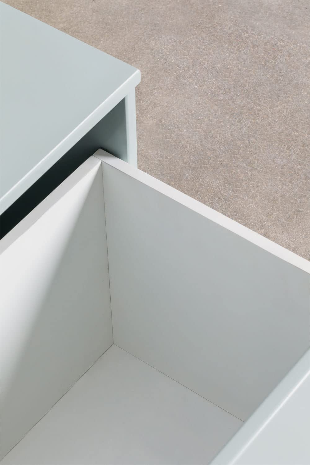 Sklum Belmont Kids baule giocattoli blu nebbia in MDF