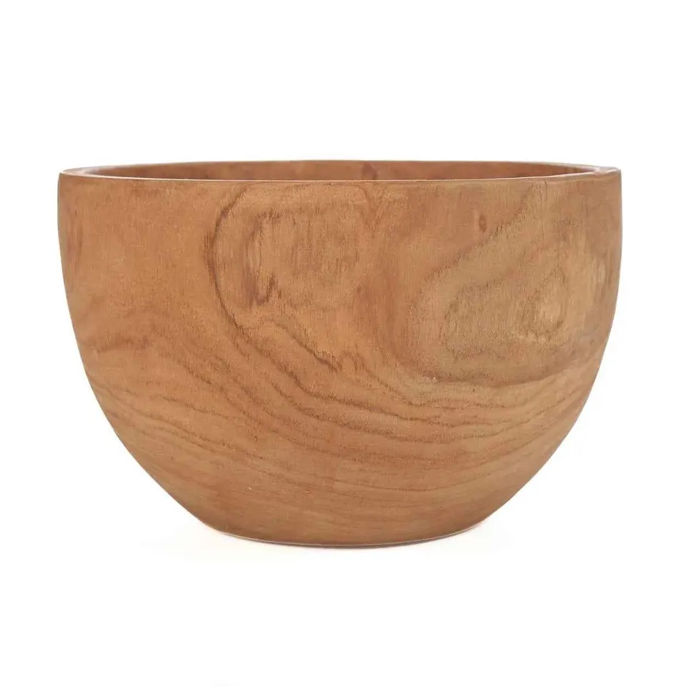 Bambua Zen Bowl ciotola teak naturale decorativa