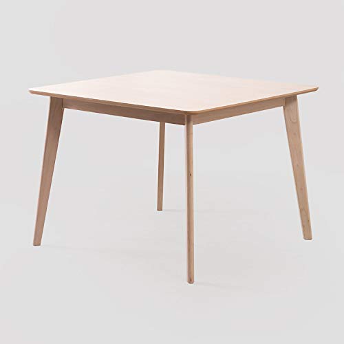 Sklum Kerhen tavolo da pranzo quadrato 100x100 cm marrone