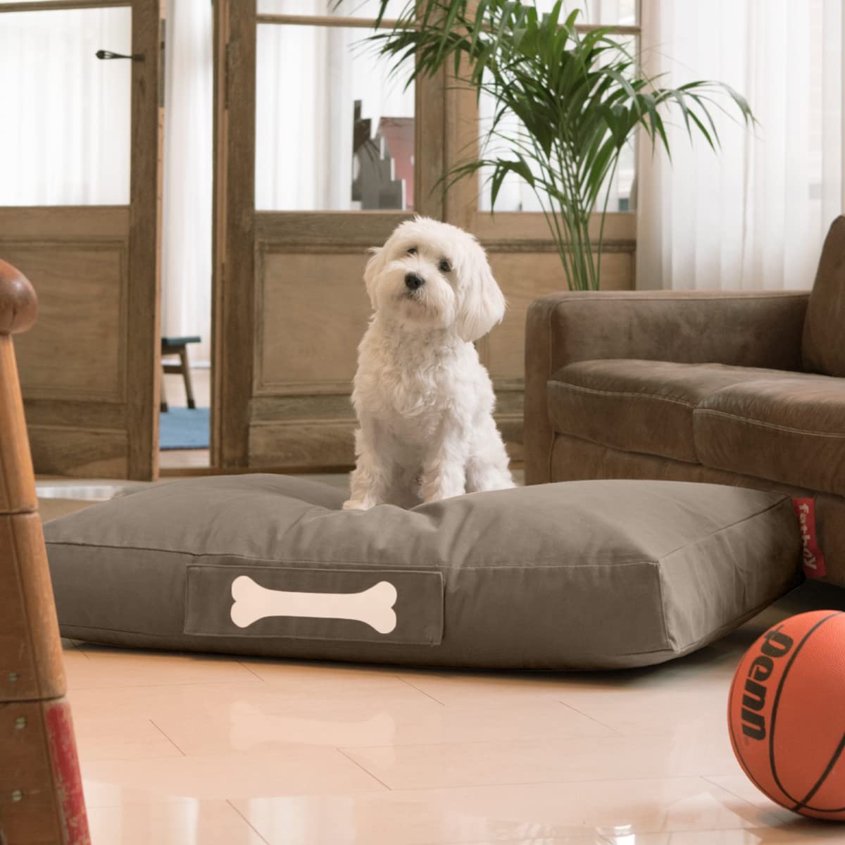 Fatboy Doggielounge Cuccia per Cani Large 120x80 Marrone