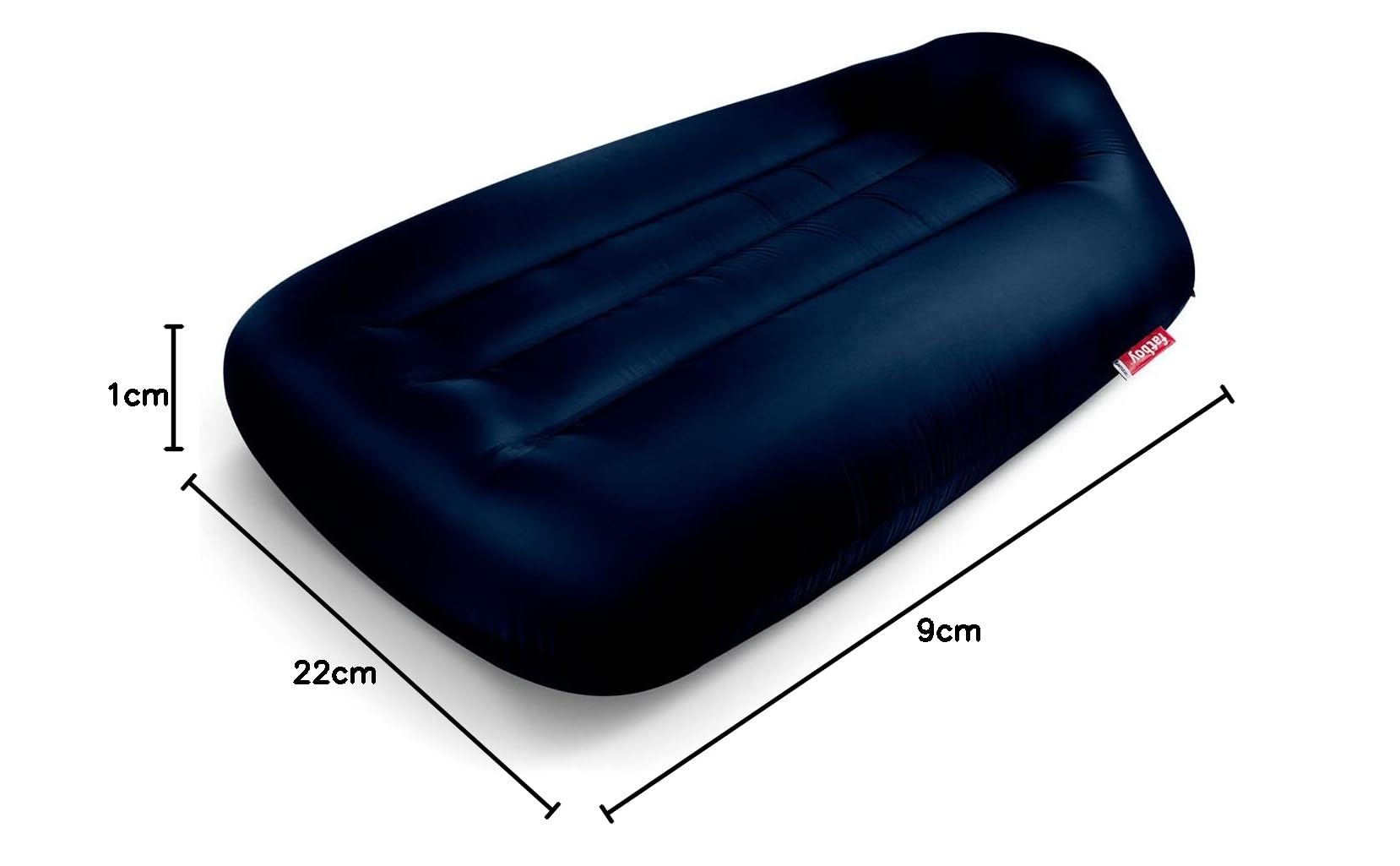 Fatboy Lamzac L divano gonfiabile blu scuro singolo