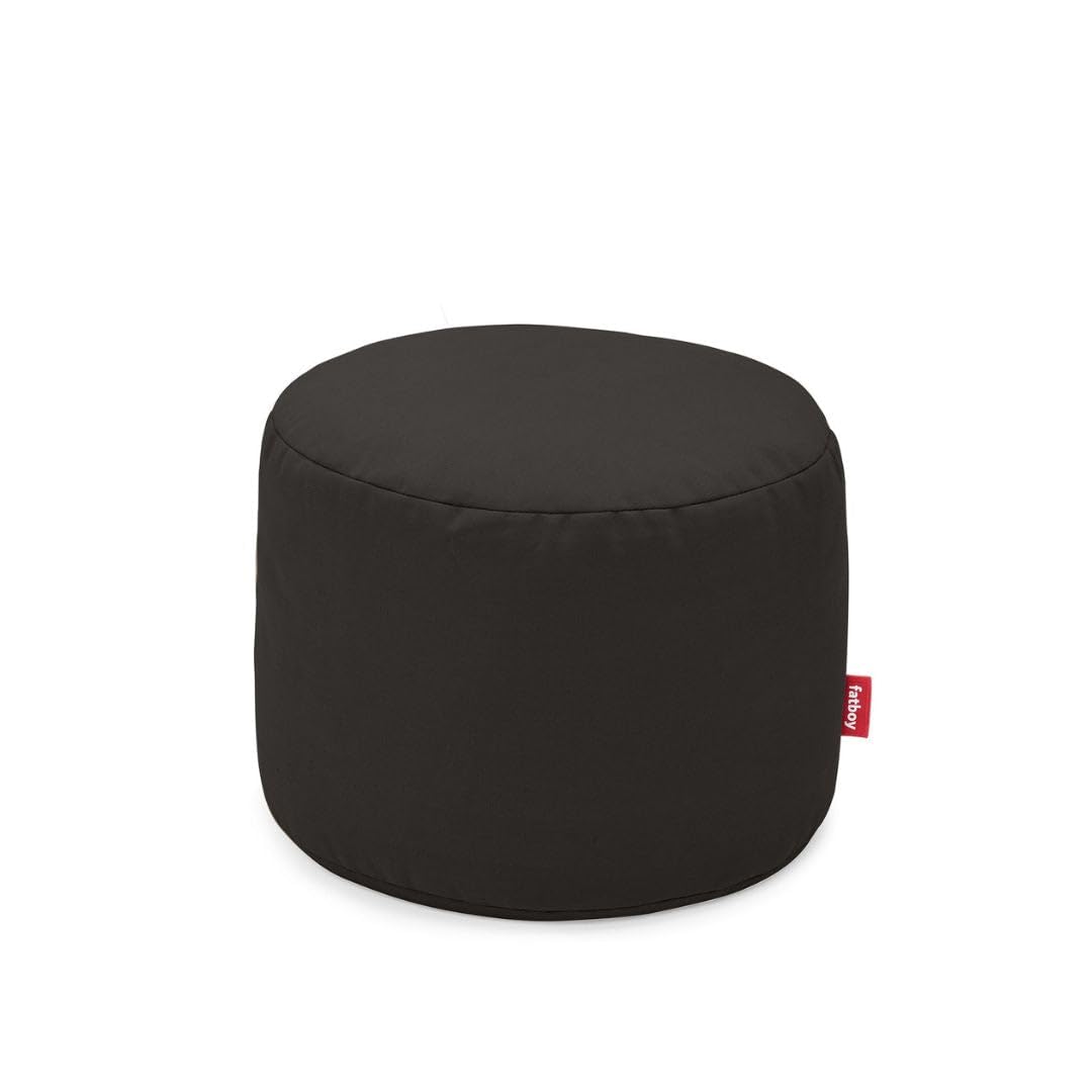 Fatboy Point Original pouf tela nero 50x50x30 cm riciclato