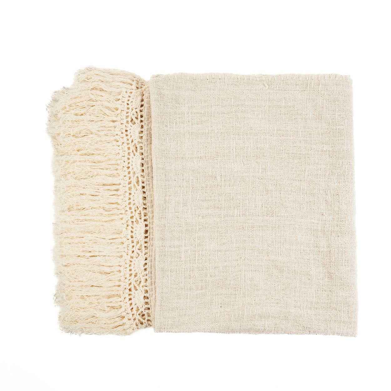 Bambua Gypsy plaid letto natural bohemien