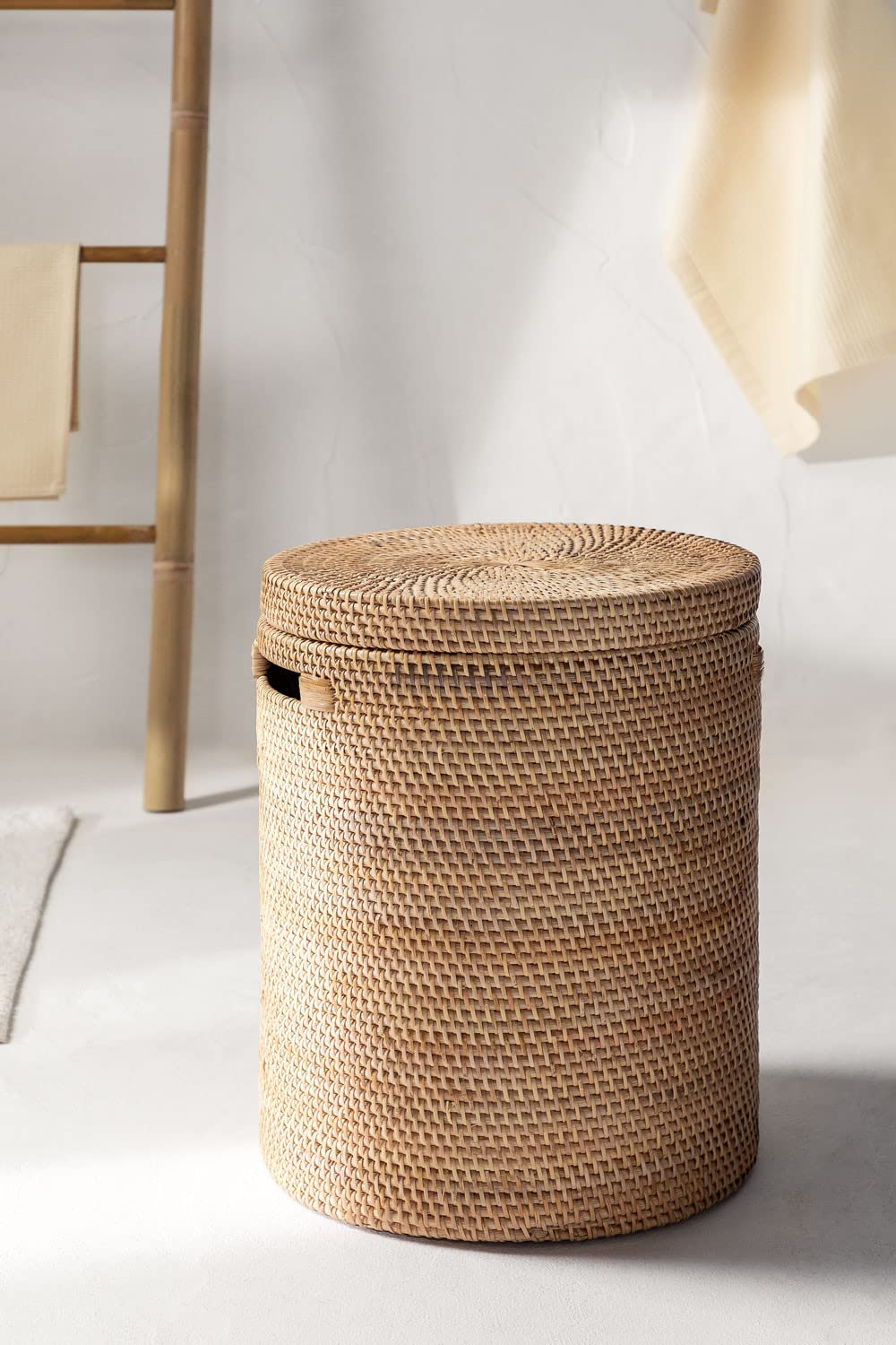 Sklum Guacui Cesto Portabiancheria Rattan Naturale