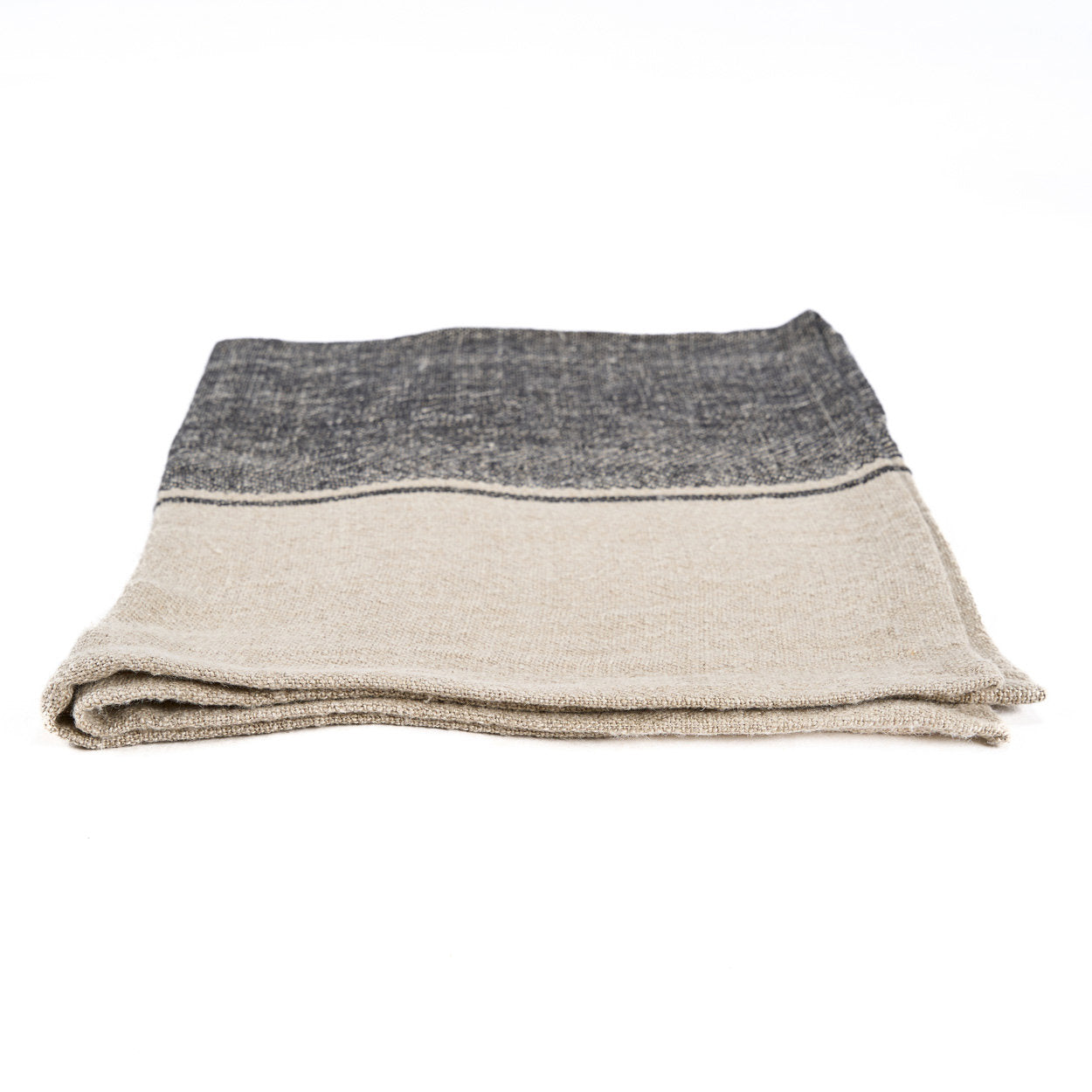 Bambua The Linen Moody strofinaccio lino nero 50x70
