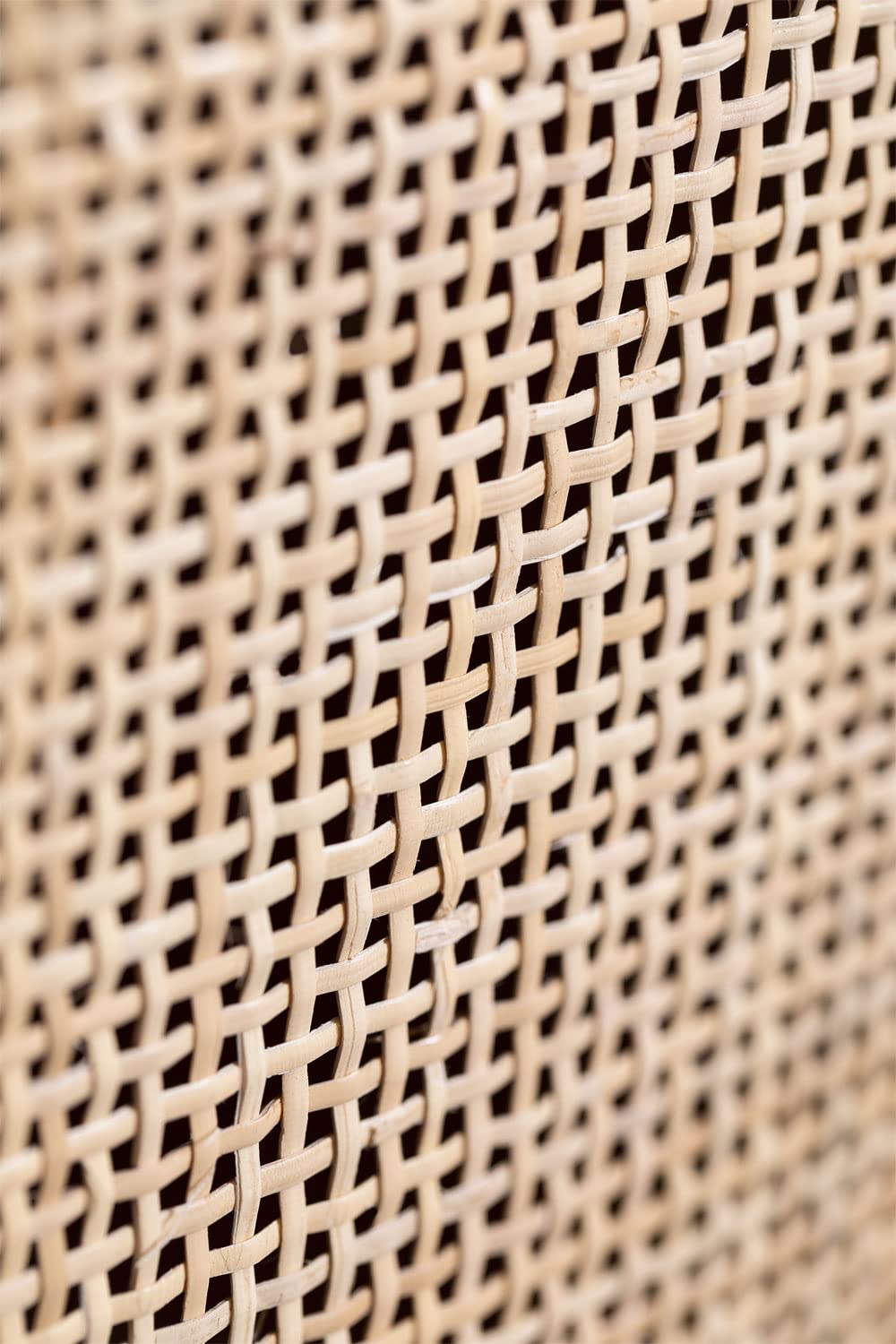 Sklum Reyna comodino rattan e legno pino