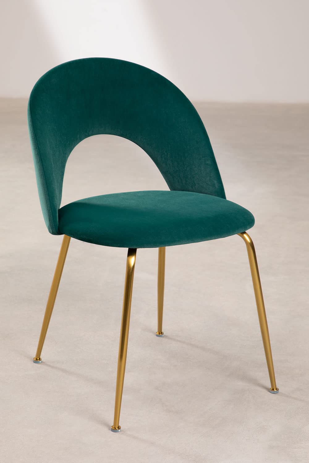 Sklum Glorys Style sedia in velluto verde jungle
