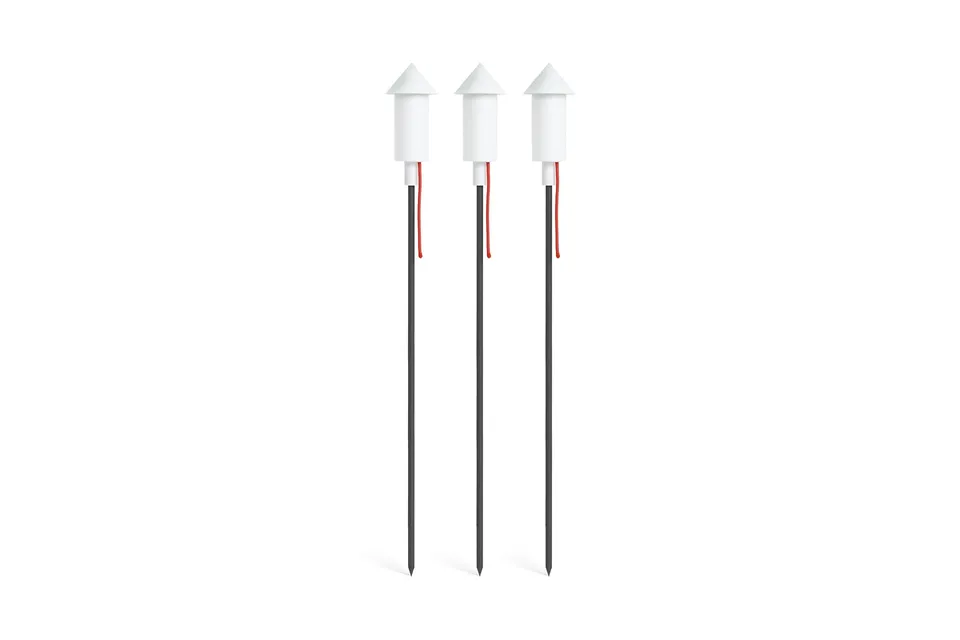 Fatboy Racket lampada solare esterno bianco set 3