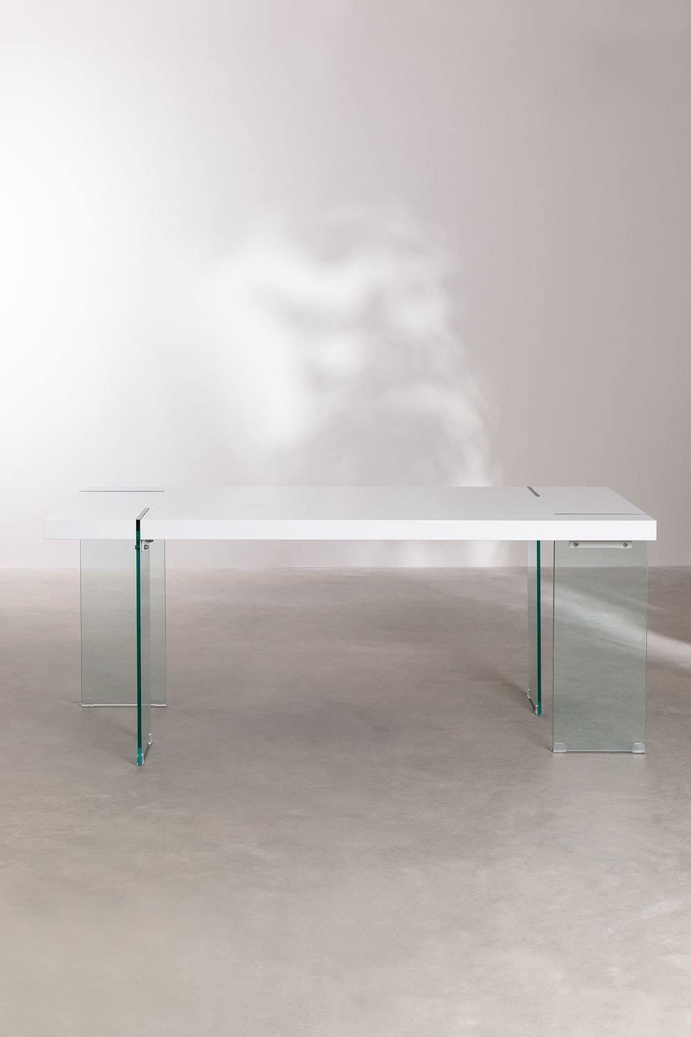 Sklum Kali tavolo da pranzo 190x95 cm gambe in vetro