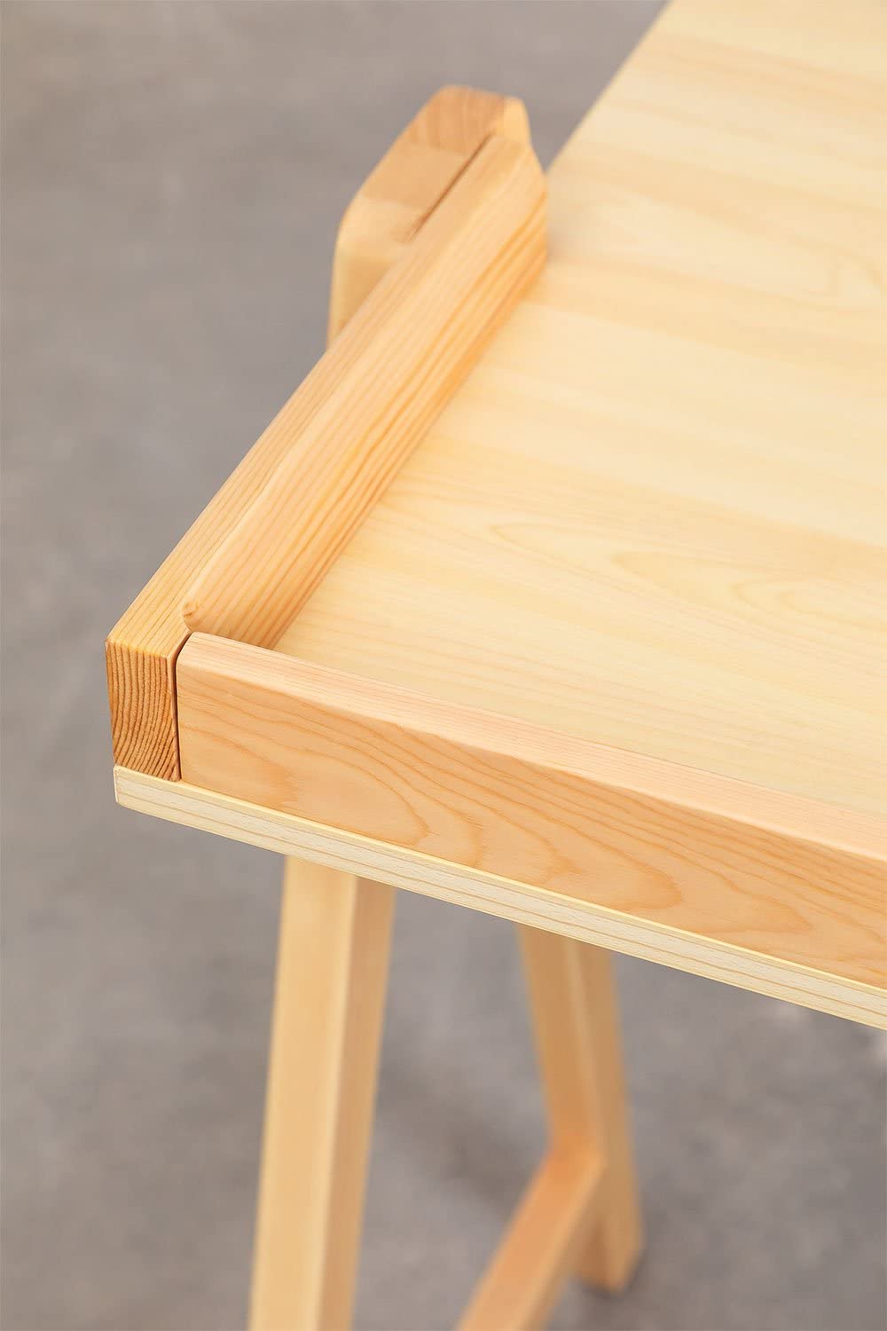 Sklum Kailo Style scrivania legno 123,5 cm gambe cavalletto