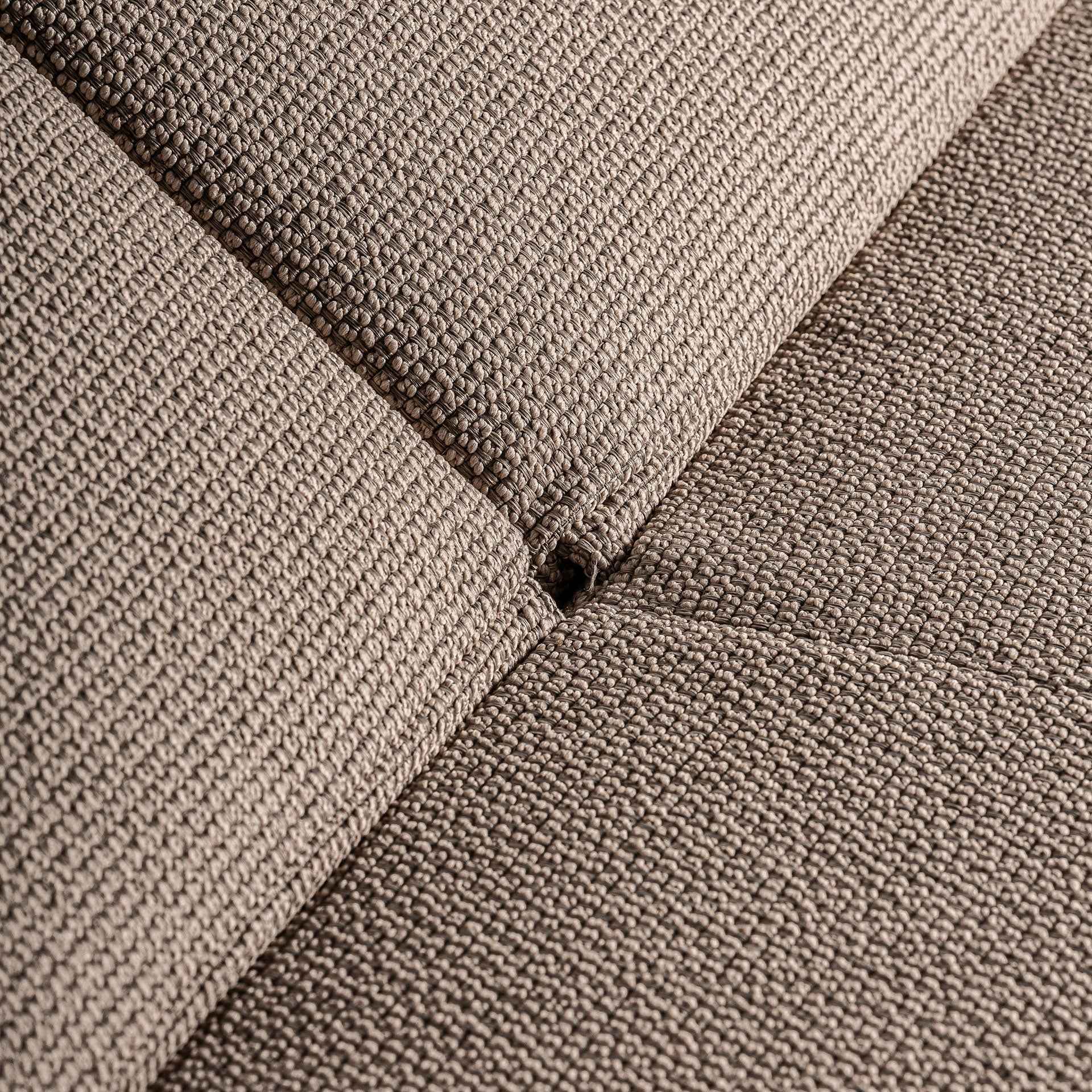 Bambua Pure lettino prendisole doppio teak beige