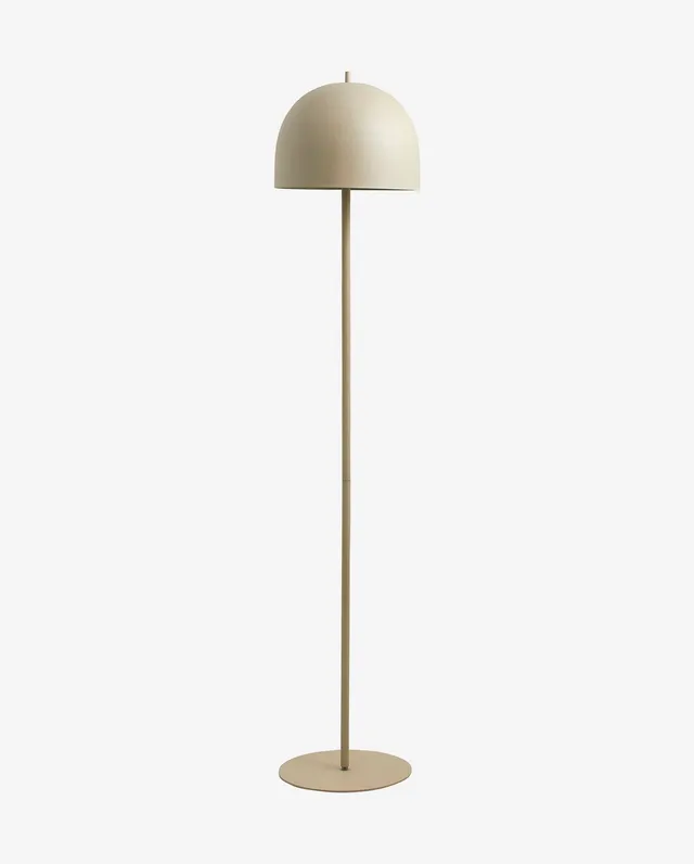 Bambua Glow lampada da terra ferro beige opaco