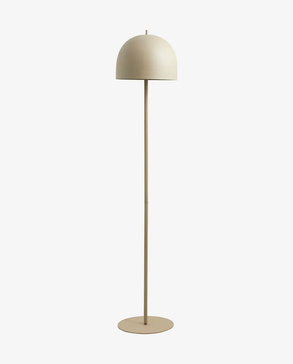 Bambua Glow lampada da terra ferro beige opaco