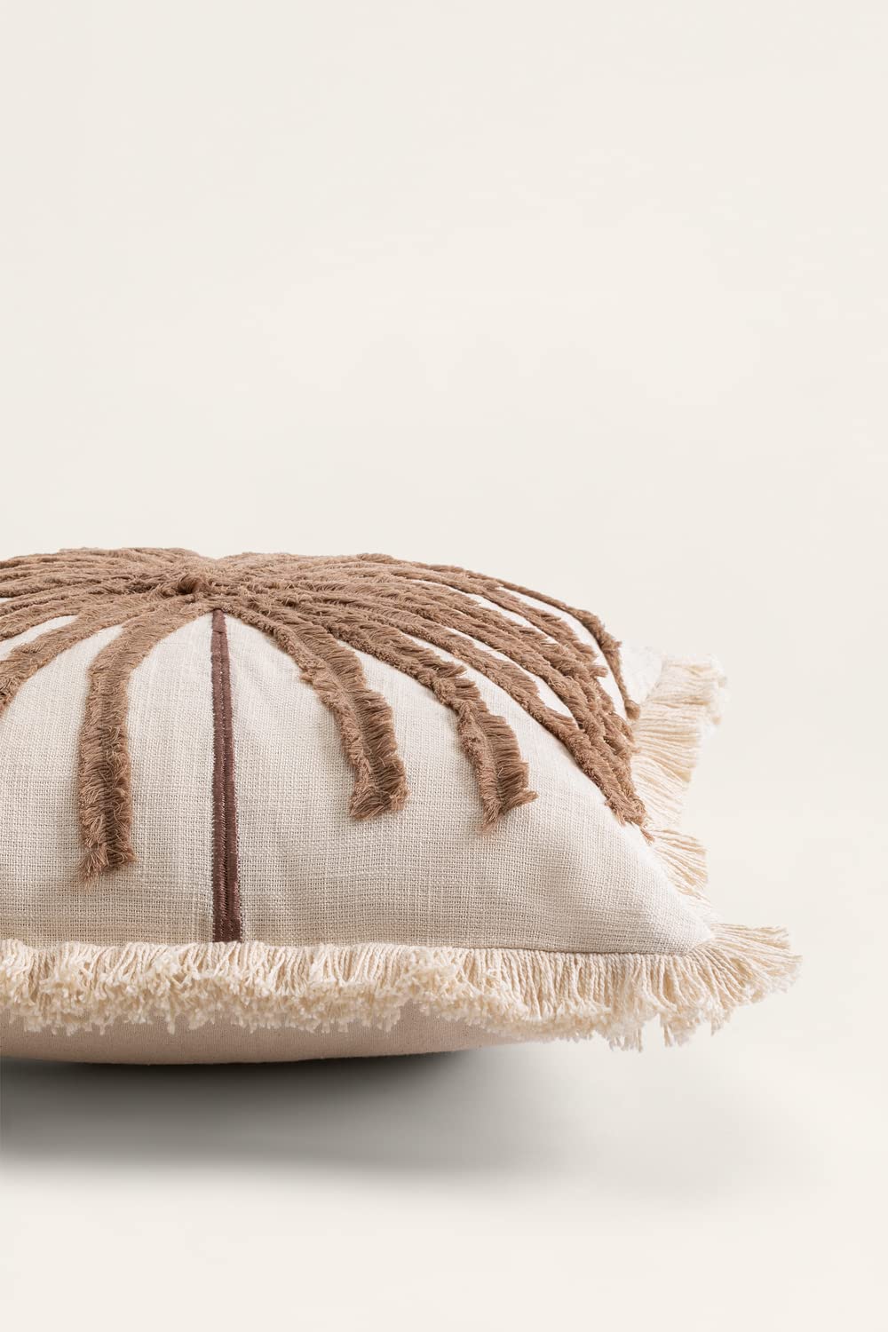 Sklum Korumba cuscino quadrato cotone 45x45 cm palma