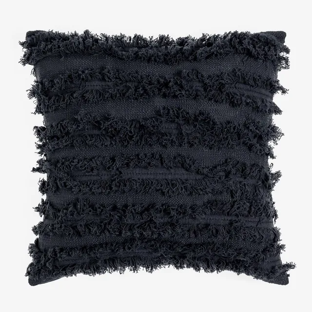 Sklum Crato cuscino quadrato 45x45 cotone con frange