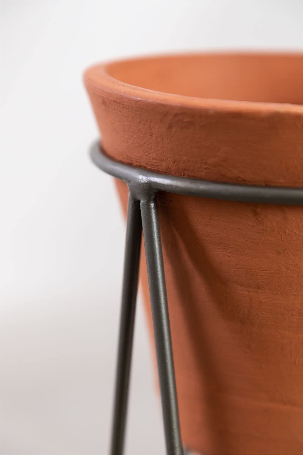 Sklum Dhin 60 cm vaso da terra ceramica treppiede