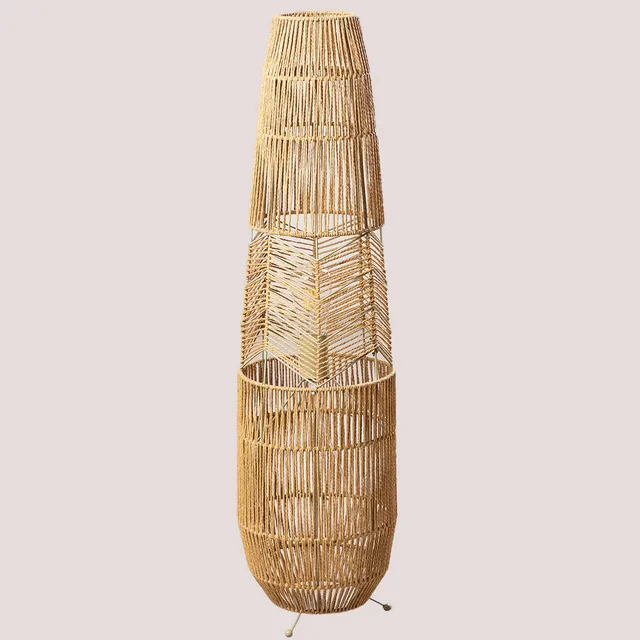 Sklum Menak Lampada da Terra Carta Natural 92 cm