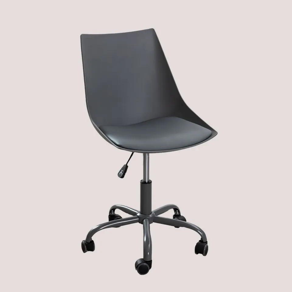 Sklum Adoni sedia da ufficio grigio antracite con ruote