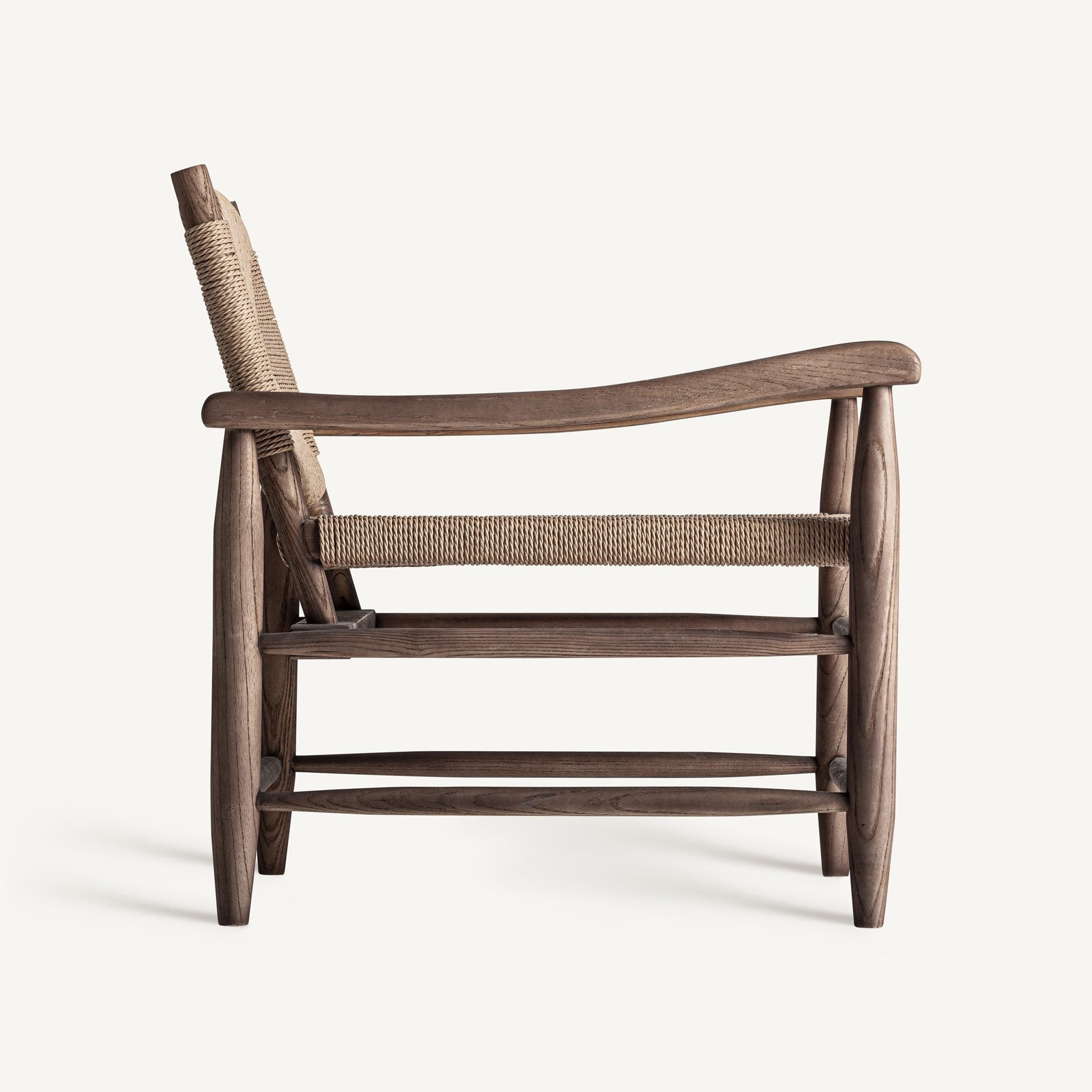 Bambua Driedorf poltrona legno e corda
