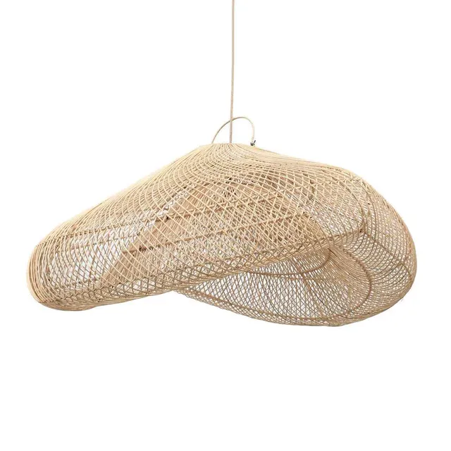 Bambua Cloud lampada a sospensione XXL naturale