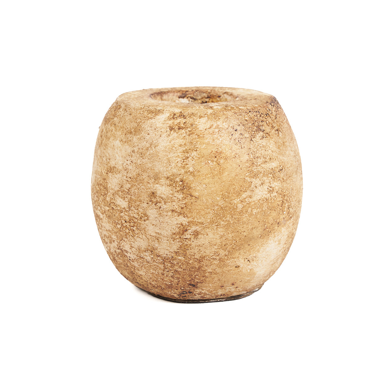 Bambua Cavestone portacandele terracotta crema