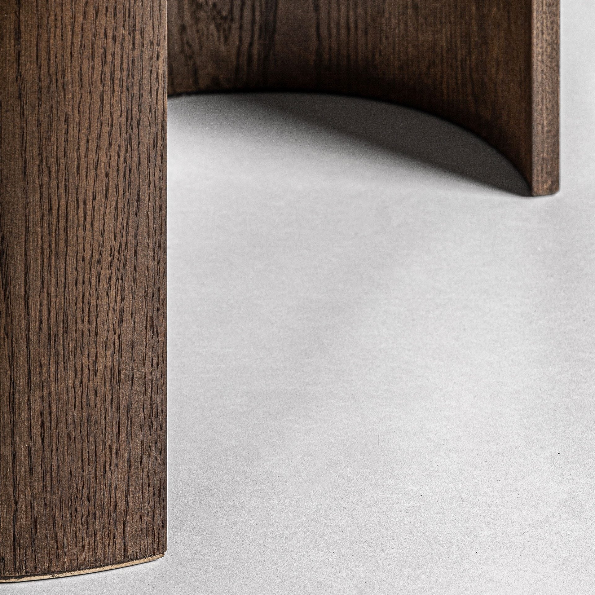 Bambua Treignac Tavolo Pranzo Ovale Rovere Scuro