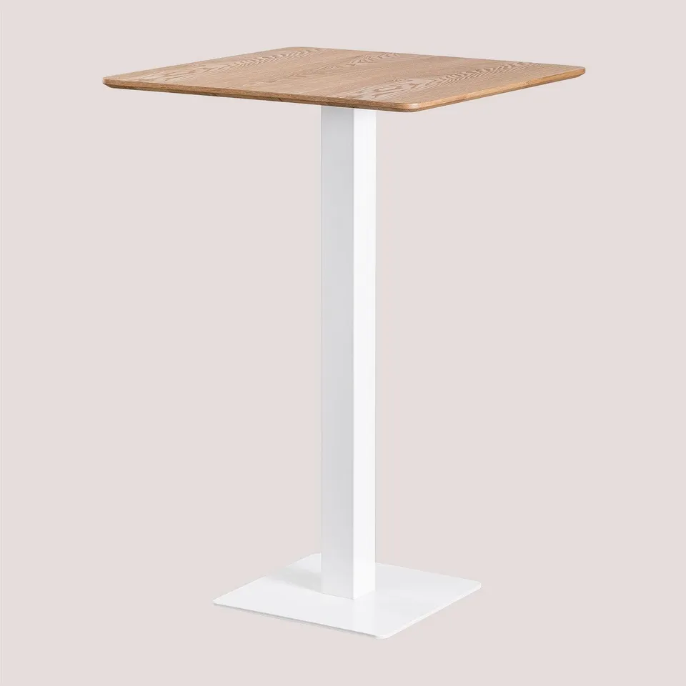 Sklum Espresso Bianco tavolo alto 70 cm frassino