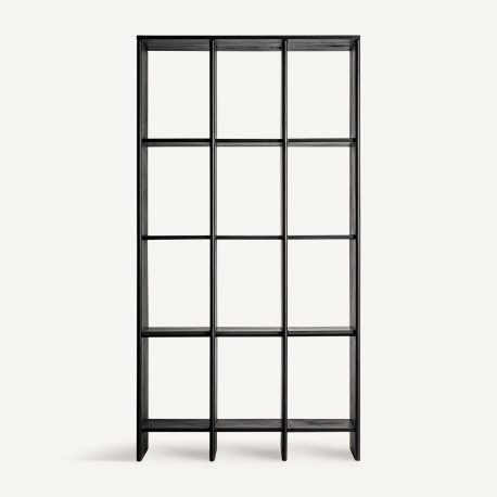 Bambua Nara libreria rovere nero marmo