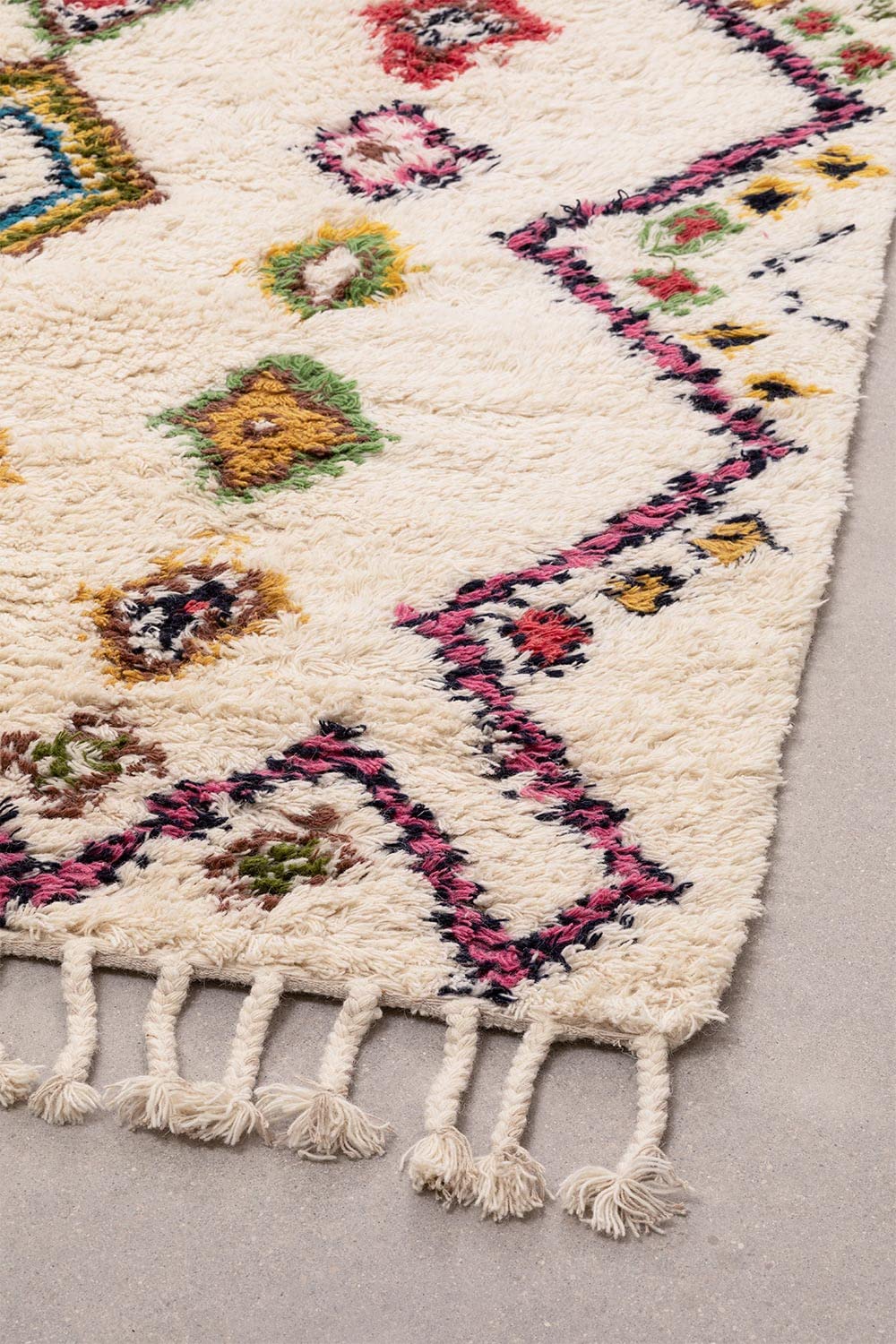 Sklum Mesty Style tappeto lana e cotone 239x164 etnico