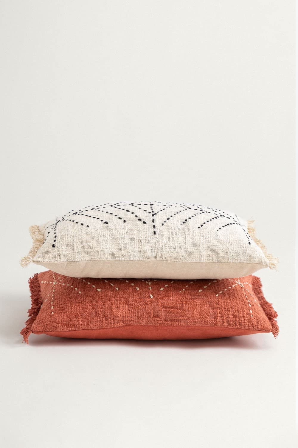 Sklum Iguatu cuscino rettangolare 30x50 cm cotone kantha