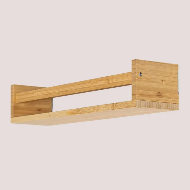 Sklum Tanno Mensola a Muro in Bambù 40 cm