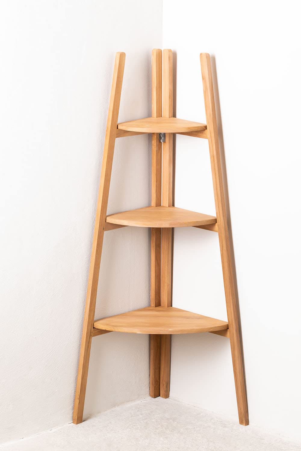 Sklum Jerbas scaffale in legno teak 121 cm
