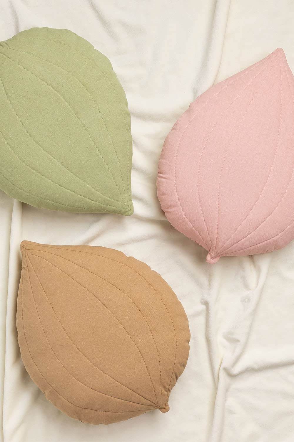 Sklum Iver cuscino decorativo in cotone rosa 46x33 cm