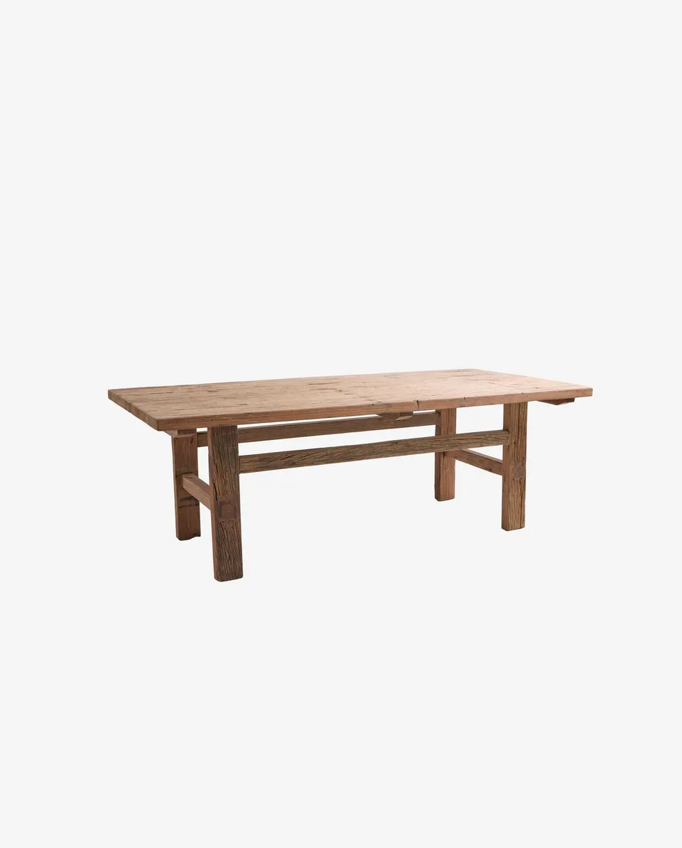 Bambua Palora tavolino legno riciclato nature