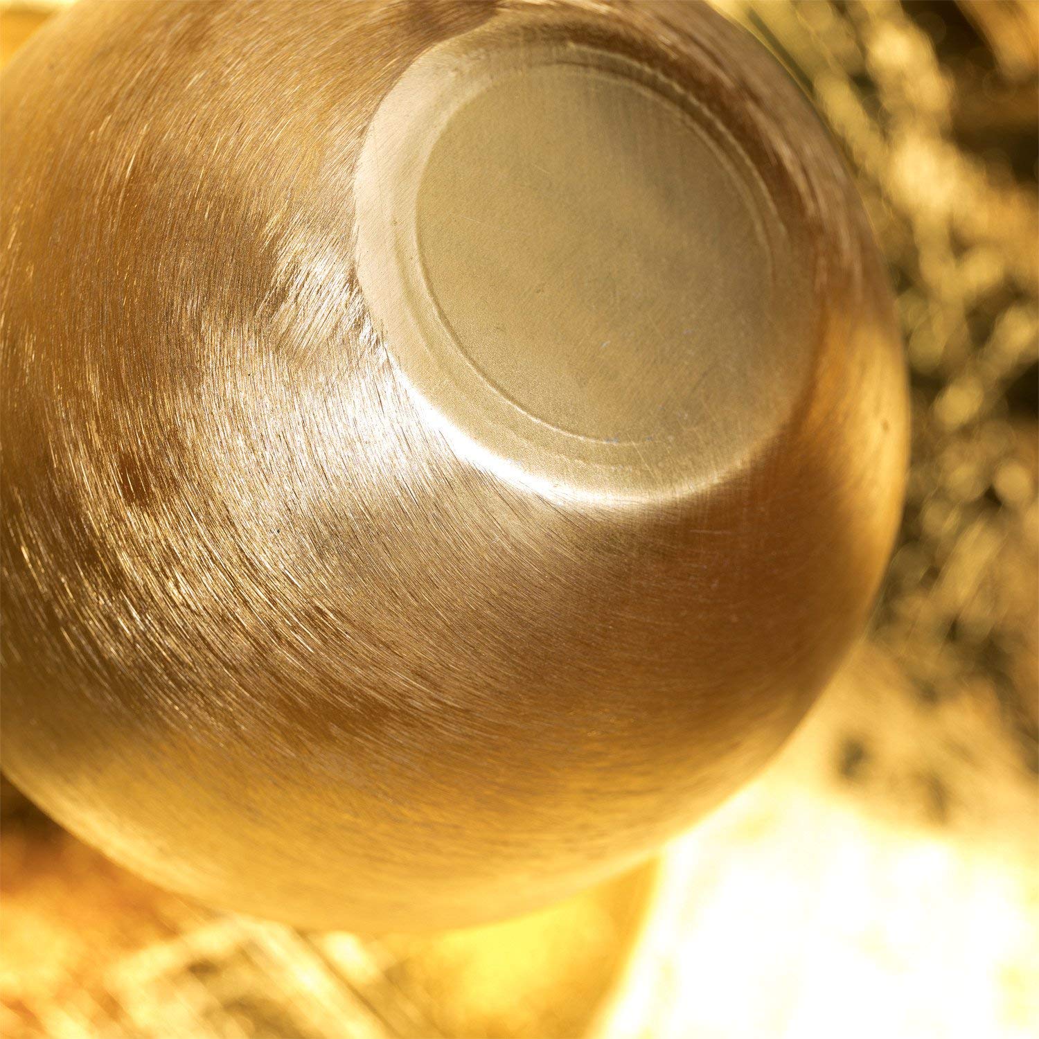 Sklum Xalye lampada da terra dorata E27 acciaio