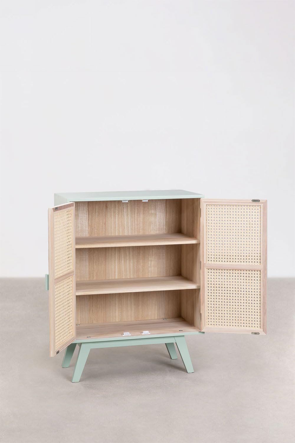 Sklum Ralik Colors Design credenza 2 ante rattan 67 cm
