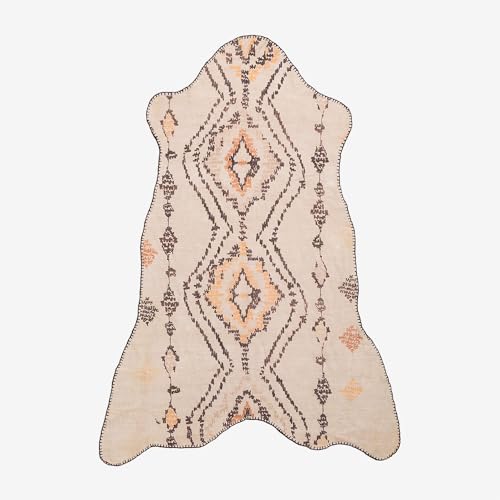 Sklum Zarec Tappeto 202x148 cm in Cotone Naturale