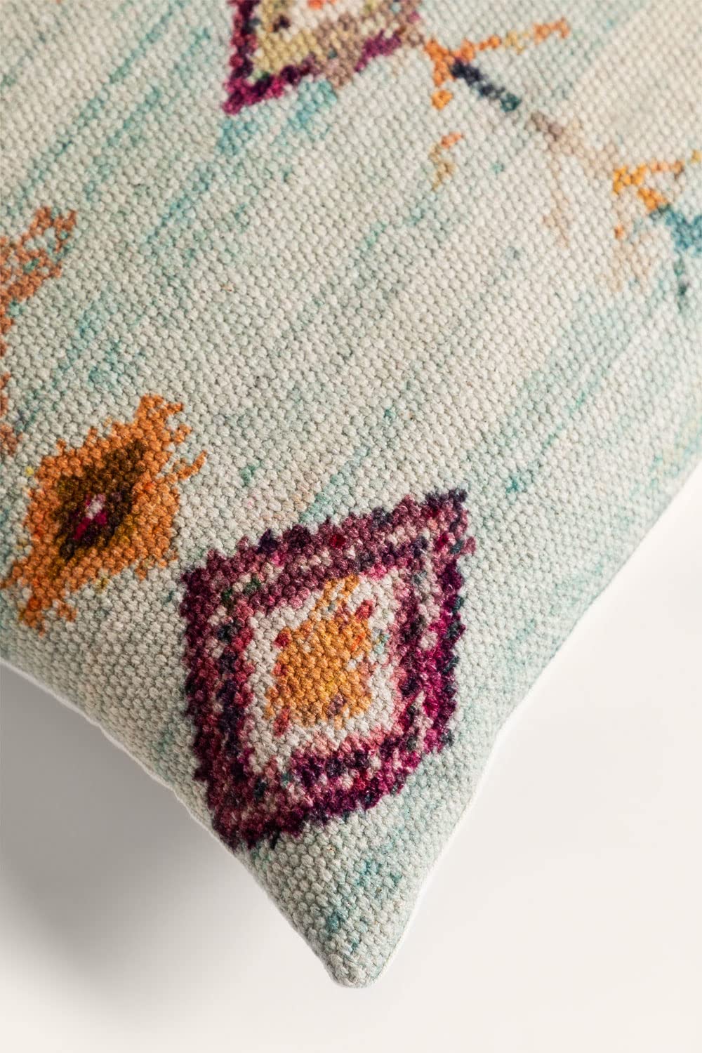 Sklum Simra cuscino quadrato 45x45 ethnic colors cotone