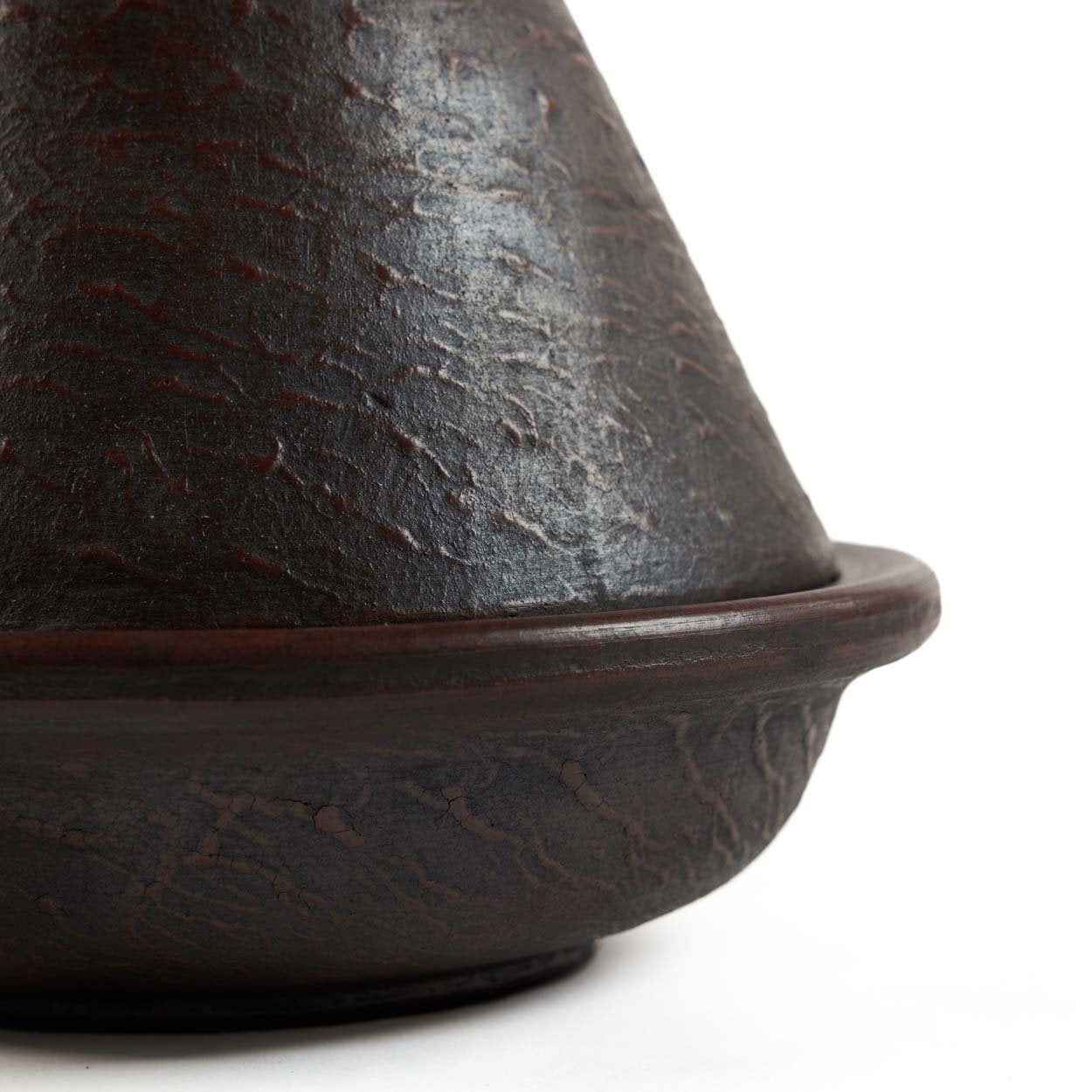Bambua Ethnic Cone tajine terracotta