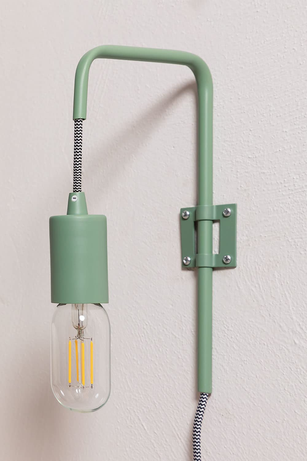 Sklum Alli Lampada da Parete Acciaio Celadon