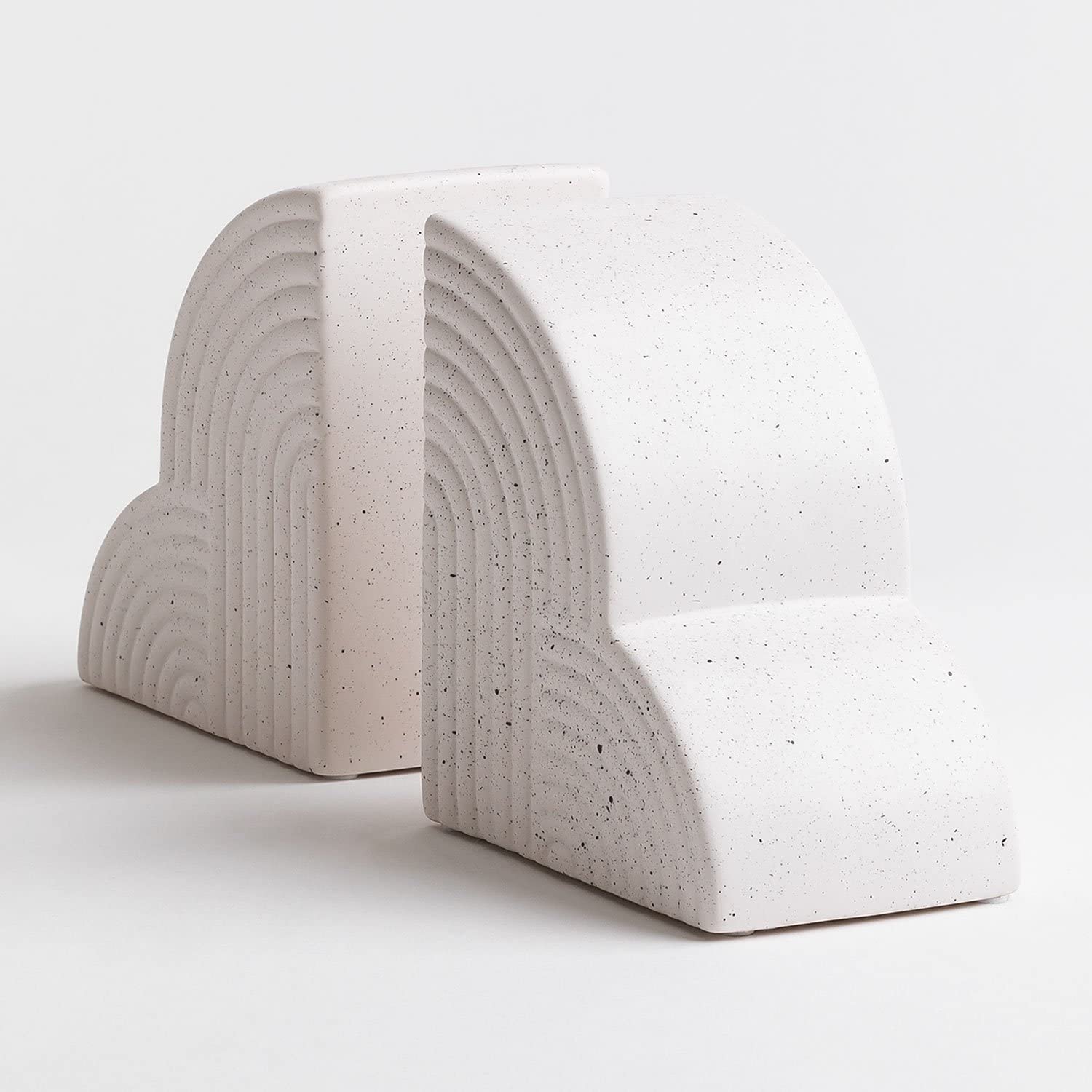 Sklum Belzer Set 2 Fermalibri in Ceramica Neutra