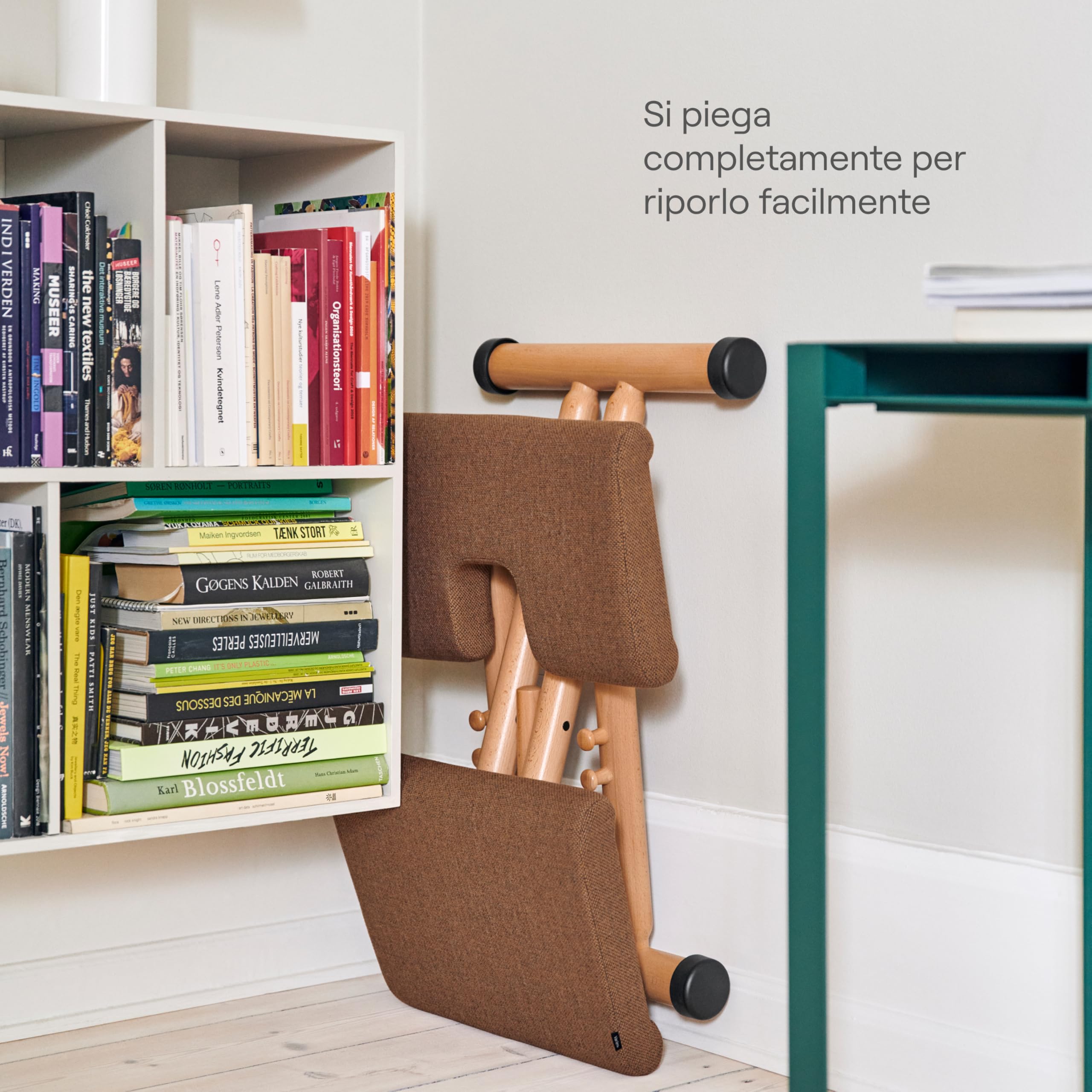 Varier Multi Sedia Ergonomica Pieghevole Natural Black postura